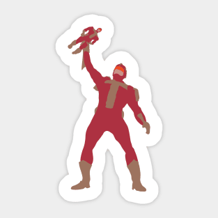 Turboman Sticker